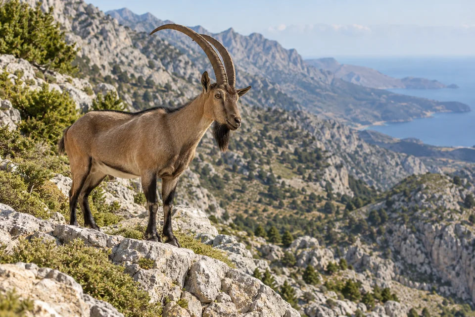Sfeer bij De fauna van Kreta